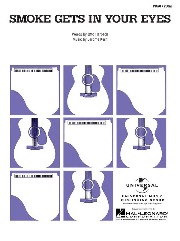 Smoke Gets in Your Eyes PVG Single Sheet
