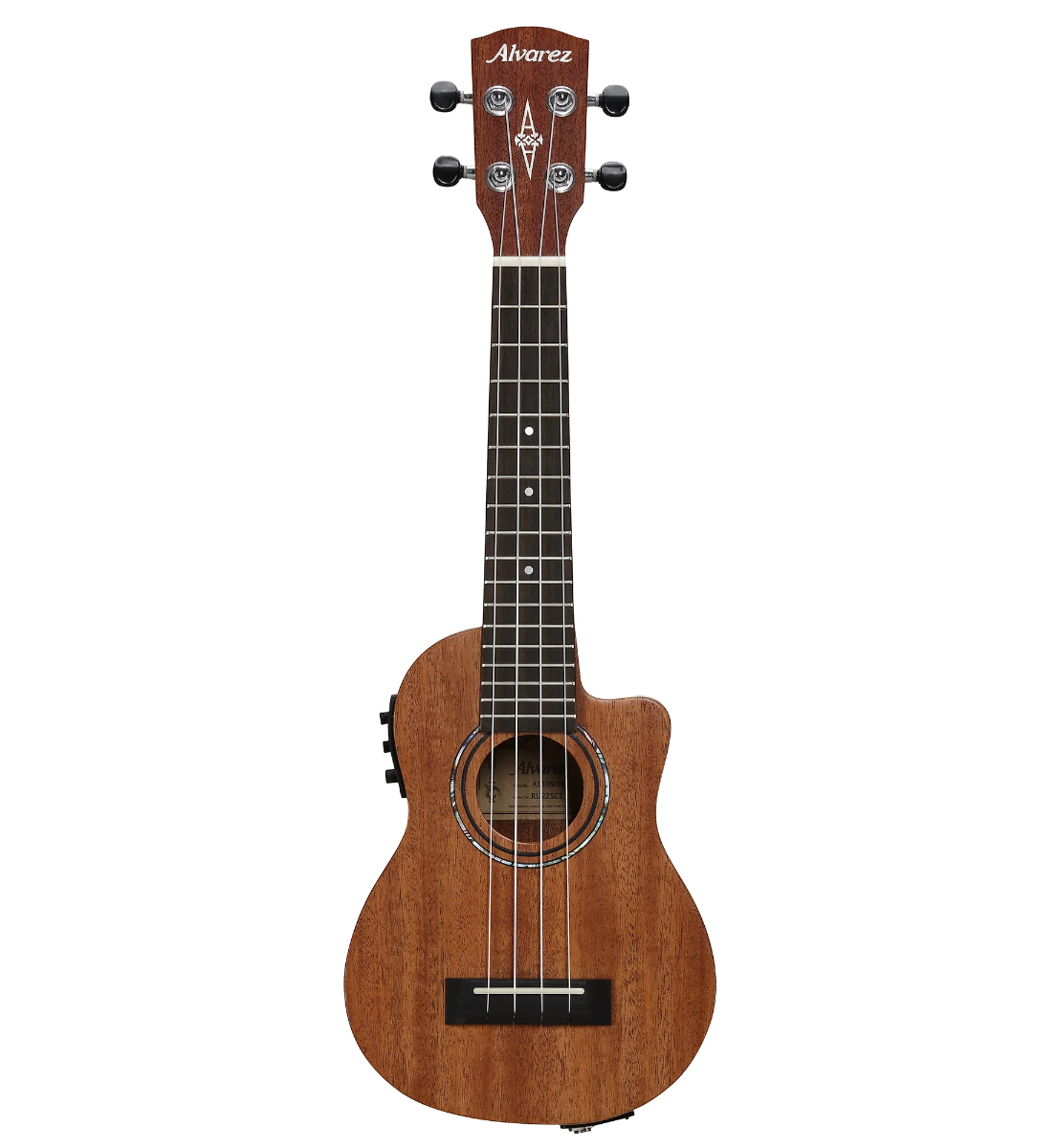 Alvarez Regent 22SCE Soprano Uke in Natural