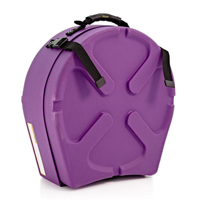 HARDCASE HNL14SPU Fully Lined 14" Snare Drum Case in Purple