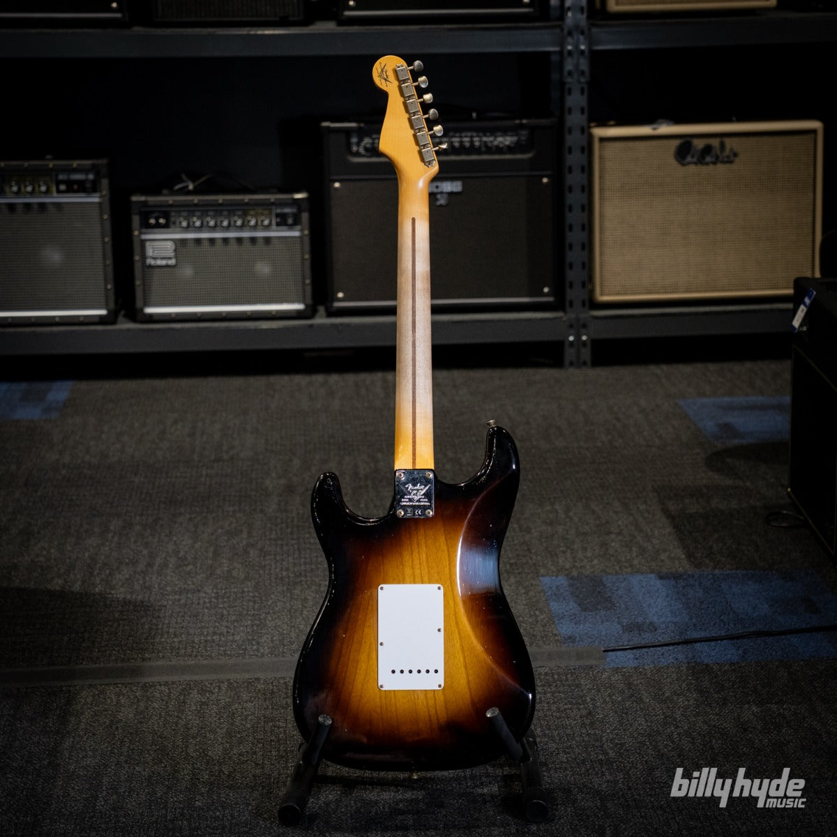 Fender Custom Shop Limited Edition 70th Anniversary 1954 Stratocaster Journeyman Relic Electric Guitar in Wide-Fade 2-Color Sunburst