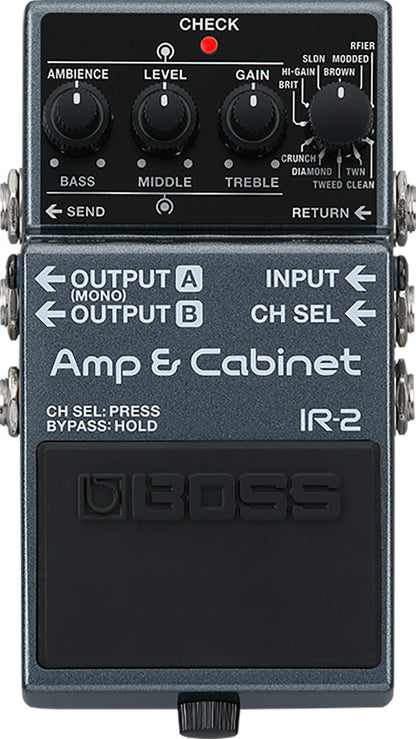 BOSS IR-2 Amp and Cabinet Pedal