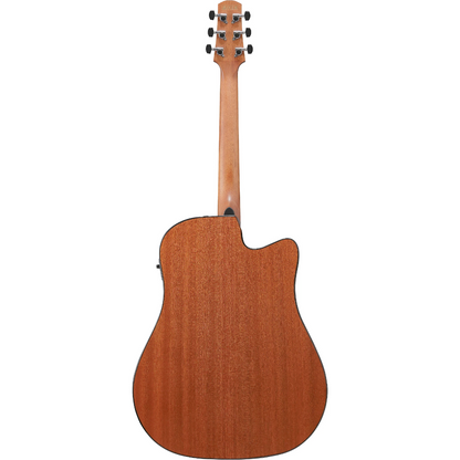 Ibanez AAD51LCE Left Handed Acoustic Guitar in Dark Violin Sunburst High Gloss