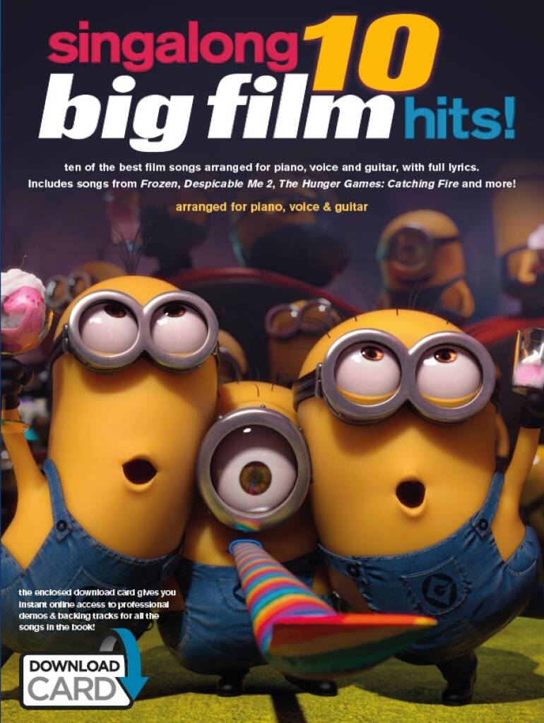 Singalong 10 Big Film Hits Bk/Ola