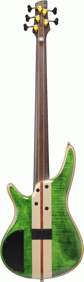 Ibanez SRRFMDX EGL Premium Electric Bass in Emerald Green Low Gloss