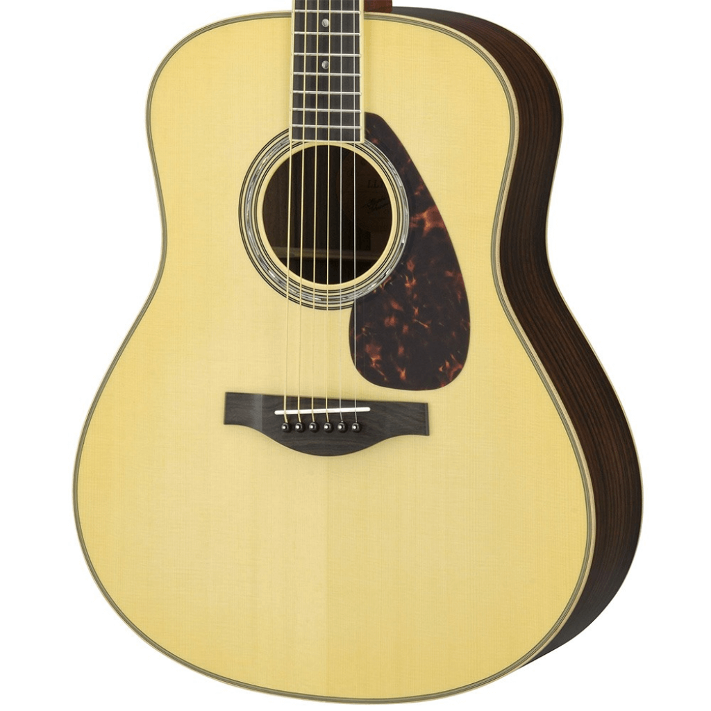 Yamaha LL16D Jumbo Acoustic Electric Guitar in Natural
