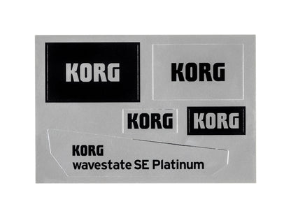 KORG wavestate SE 61 Note Wave Sequencing Synthesizer with Case Platinum