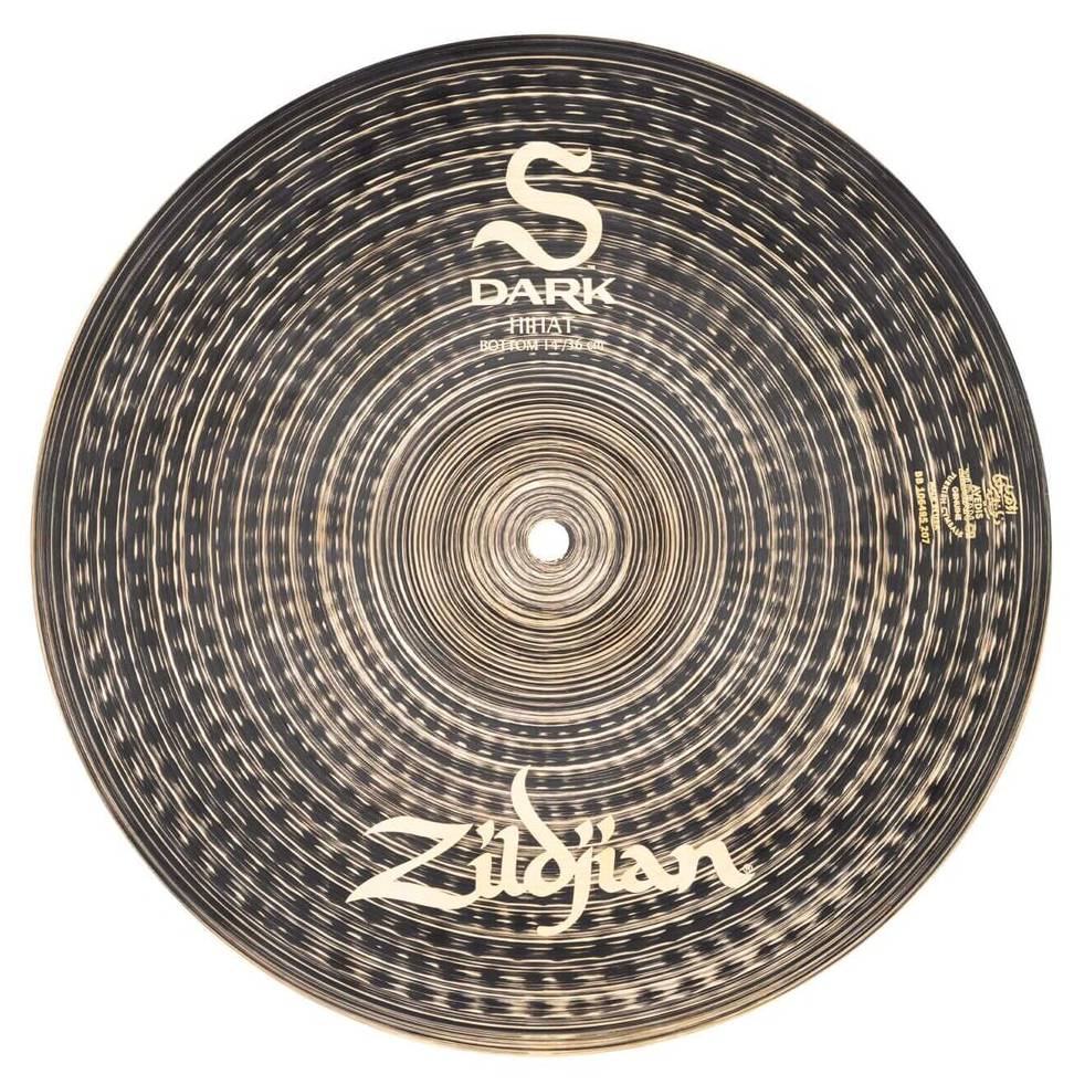 Zildjian S Dark Hi Hats Cymbals 14"