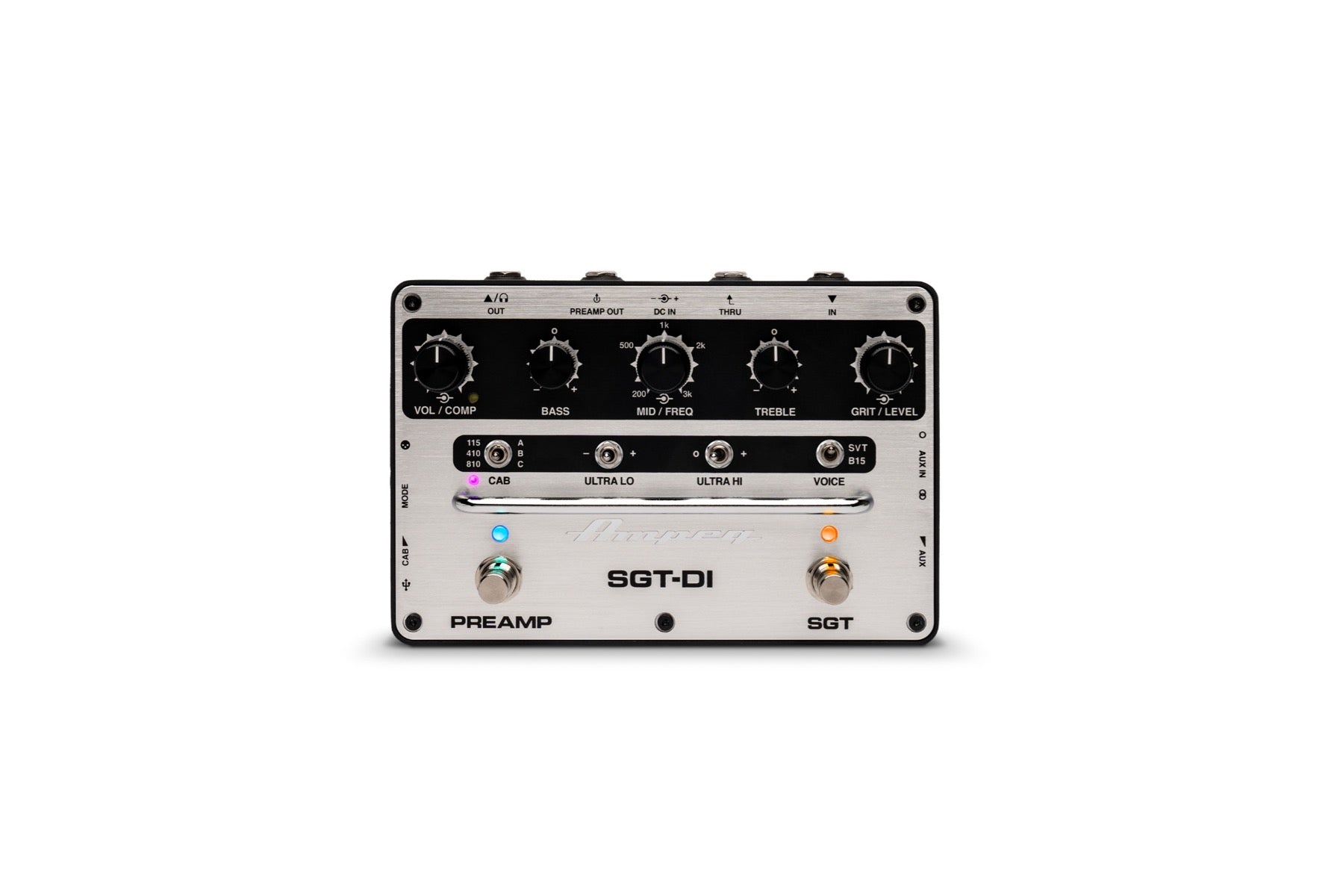 Ampeg SGT DI Bass Preamp Pedal