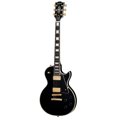 Epiphone "Inspired by Gibson Custom" Les Paul Custom w/Case in Ebony