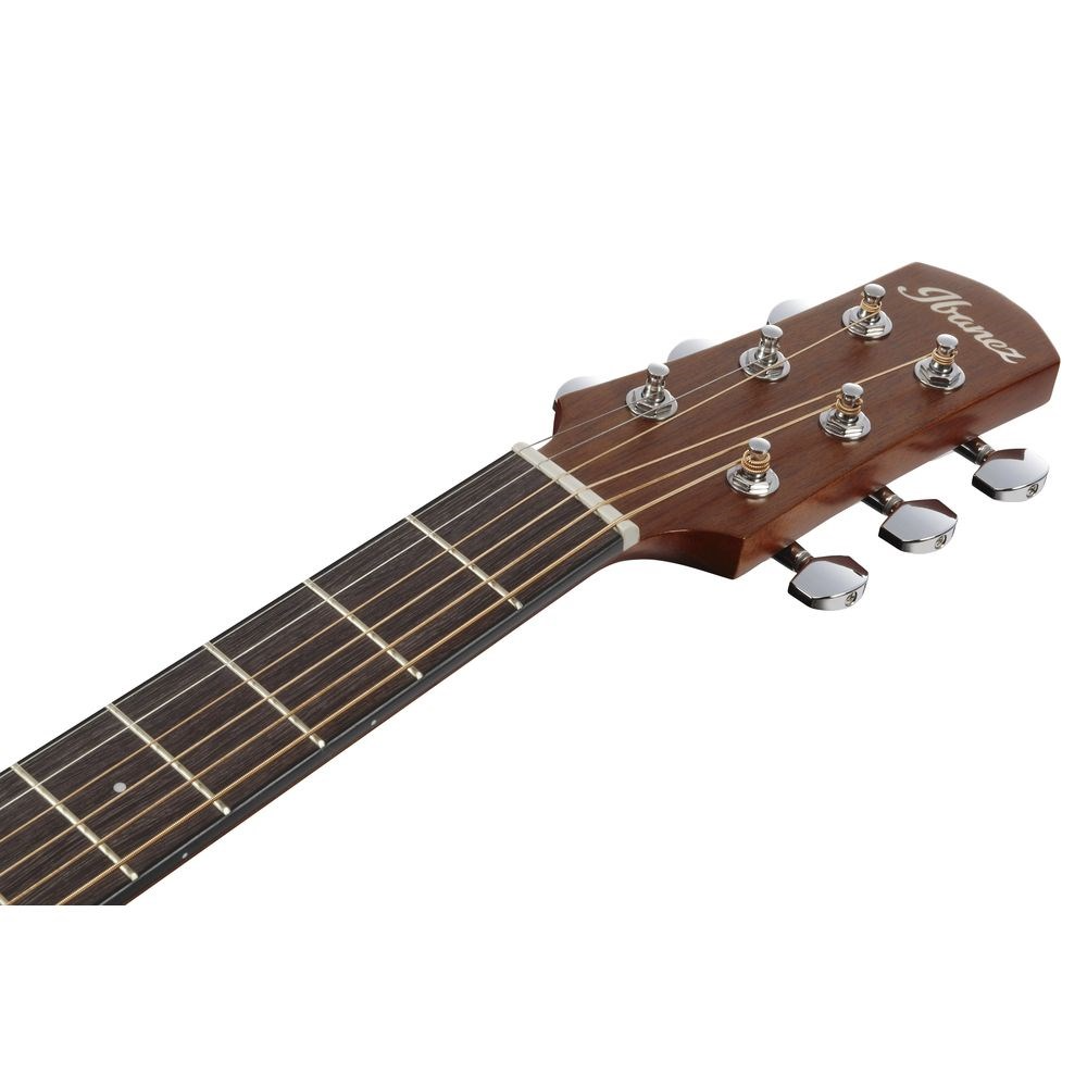 Ibanez AAM50LCE Open Pore Top Left Handed Electric Acoustic Guitar in Light Brown Sunburst