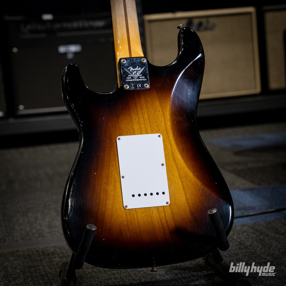 Fender Custom Shop Limited Edition 70th Anniversary 1954 Stratocaster Journeyman Relic Electric Guitar in Wide-Fade 2-Color Sunburst