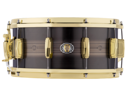 Ludwig Heirloom Series 110th Anniversary 14" x 7" Black Brass Shell Snare Drum
