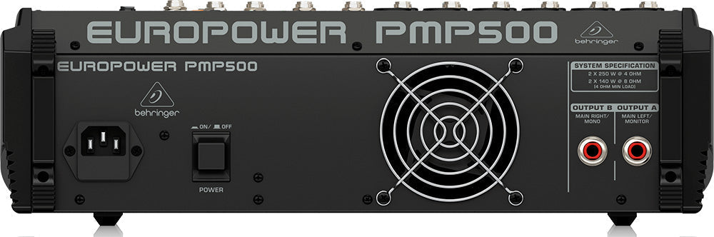 Behringer PMP500 500W 12 Channel Powered Mixer