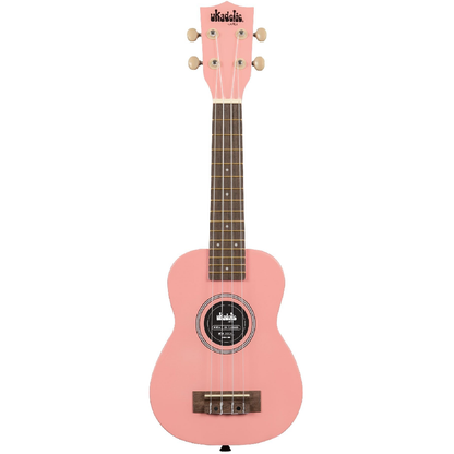 Kala Ukadelic Soprano Ukulele in Flamingo