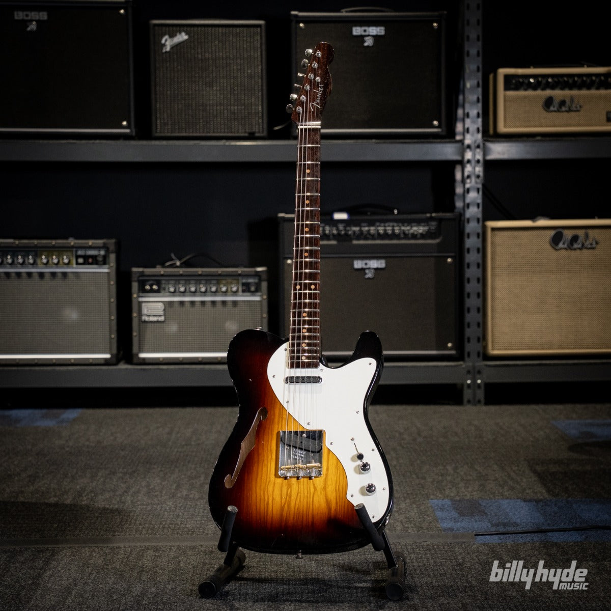 Fender Custom Shop Limited Edition '50s Telecaster Thinline Journeyman Relic with Closet Classic Hardware in Wide-Fade 2-Color Sunburst