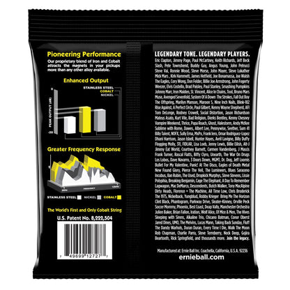 Ernie Ball Cobalt Beefy Slinky Electric Guitar Strings Set 2 PACK 11-54 Gauge