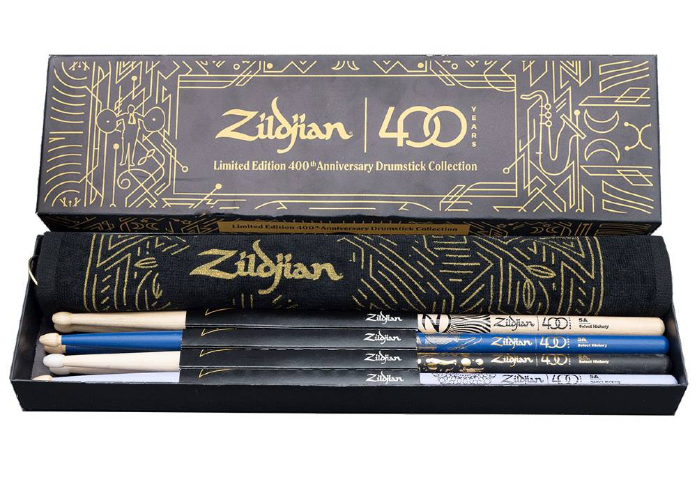 Zildjian Z5ABUNDLE-400 Limited Edition 400th Anniversary Drumstick Bundle