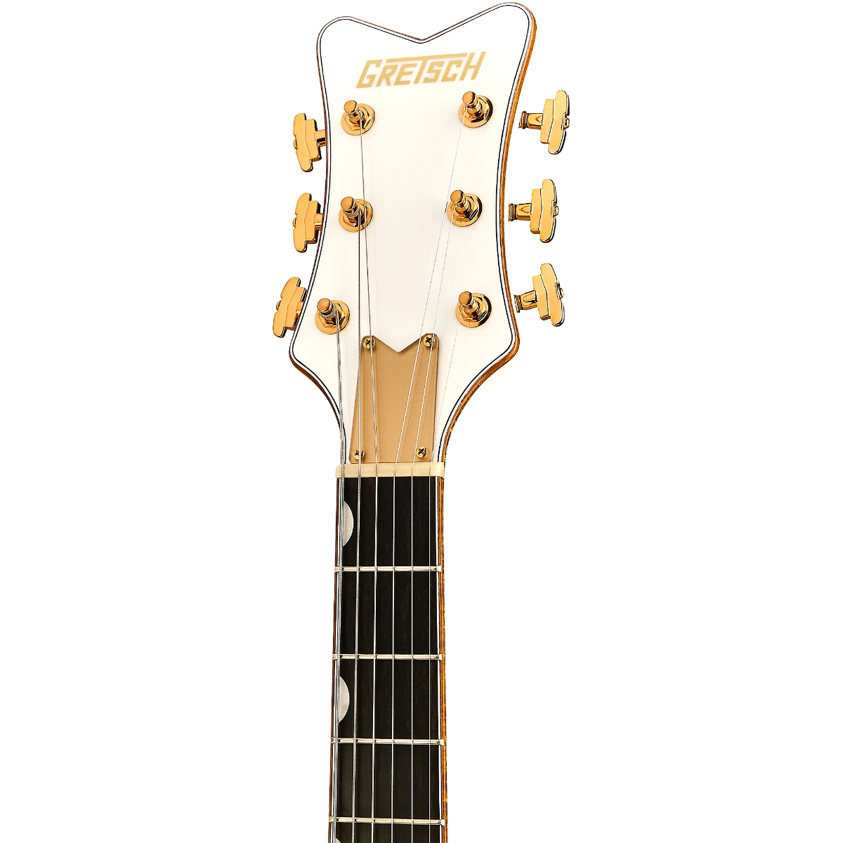 Gretsch Synchromatic Falcon Hollow Body Single-Cut with Bigsby Electric Guitar in Snowcrest White