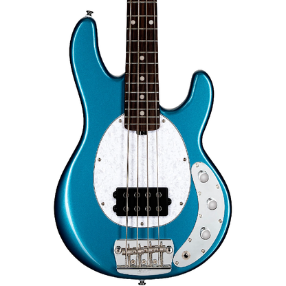 Sterling by Music Man StingRay 4 Short Scale Bass Guitar in Toluca Lake Blue