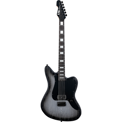 ESP LTD XJ-1 Baritone HT Electric Guitar in Silver Blast