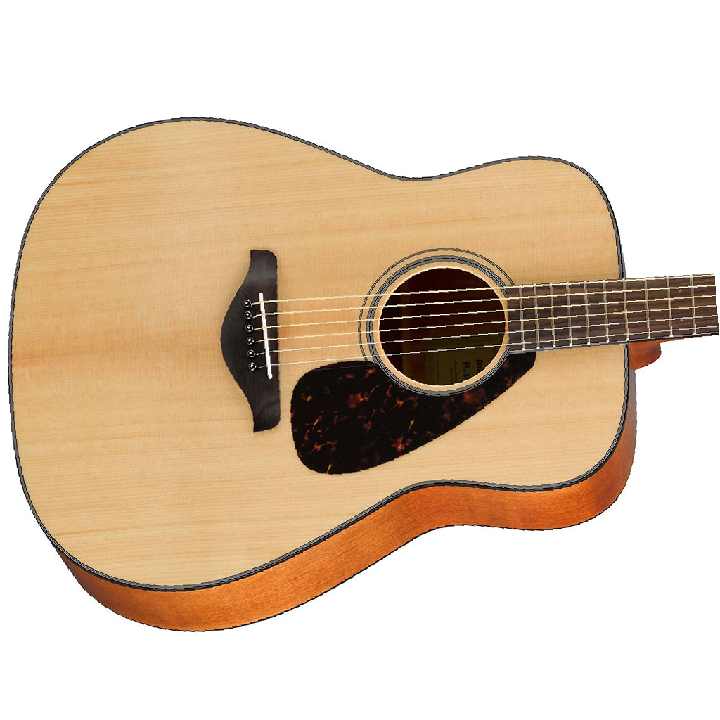 Yamaha GIGMAKERFG800 Solid Top Acoustic Guitar Pack in Natural Gloss