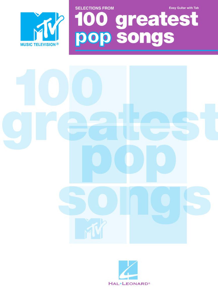 Selections from MTV's 100 Greatest Pop Songs Guitar Tab