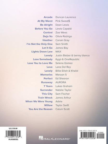 Soft Pop Sheet Music Collection PVG
