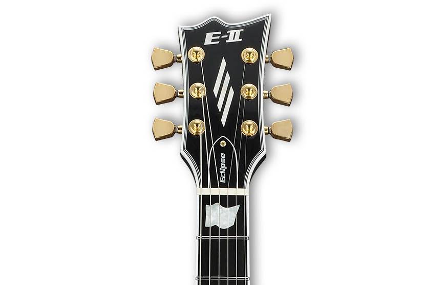 ESP E-II Eclipse Full Thickness Evertune Electric Guitar in Black