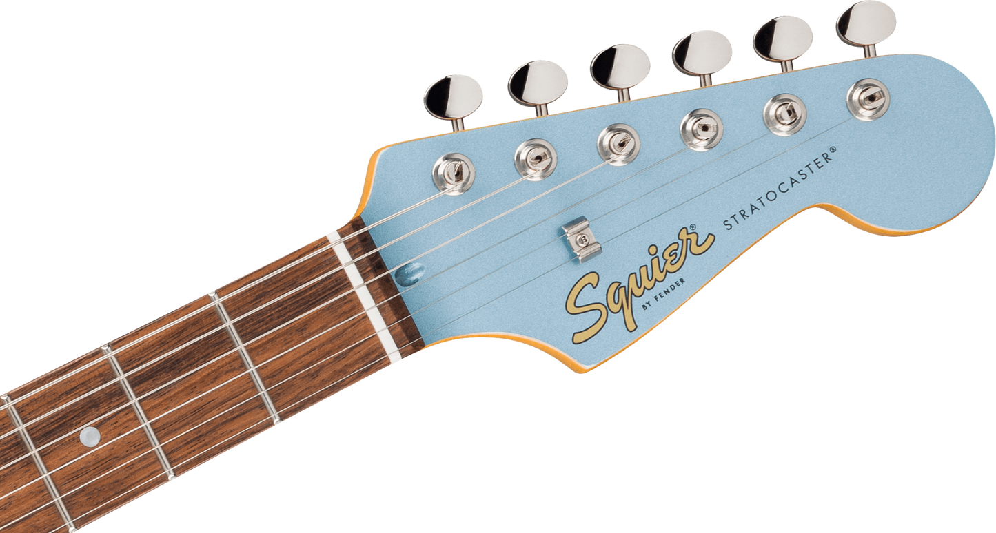 Squier FSR Classic Vibe 60s Stratocaster HSS, Laurel Fingerboard, Mint Pickguard in Ice Blue Metallic