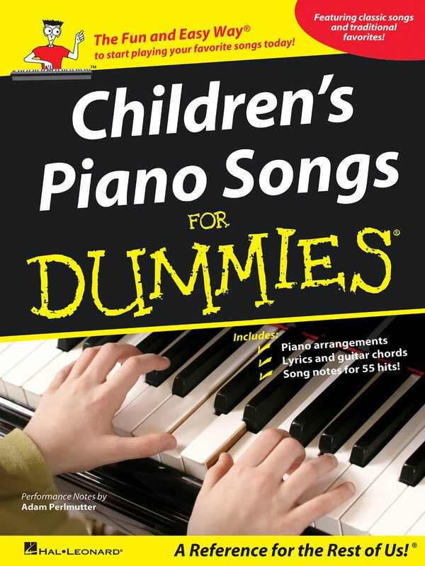 Children's Piano Songs For Dummies PVG