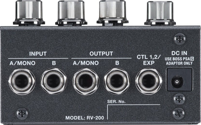 BOSS RV200 Reverb Pedal