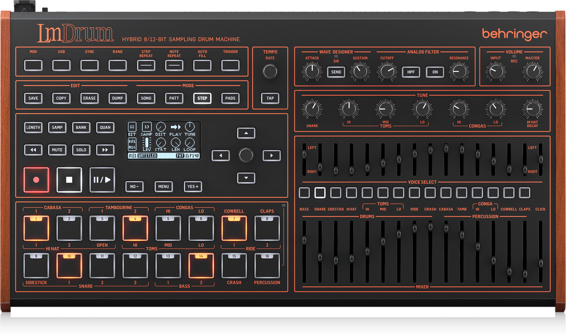 Behringer LM DRUM Classic Digital Drum Machine