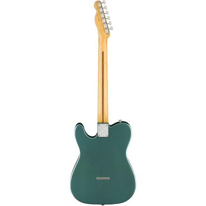 Fender American Professional Classic Telecaster Electric Guitar, Maple Fingerboard in Faded Sherwood Green Metallic