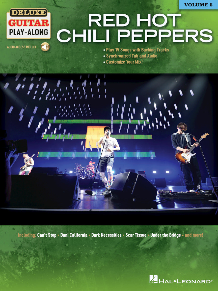 Red Hot Chili Peppers Deluxe Guitar Playalong Volume 6 BK/OLA
