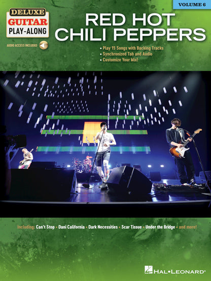 Red Hot Chili Peppers Deluxe Guitar Playalong Volume 6 BK/OLA