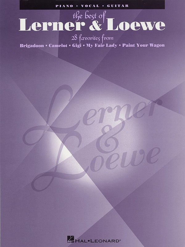The Greatest Songs of Lerner & Loewe PVG