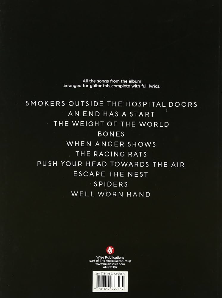 Editors An End Has A Start Guitar Tab