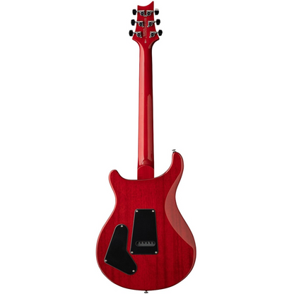 PRS SE Custom 24 Electric Guitar in Charcoal Cherry Burst