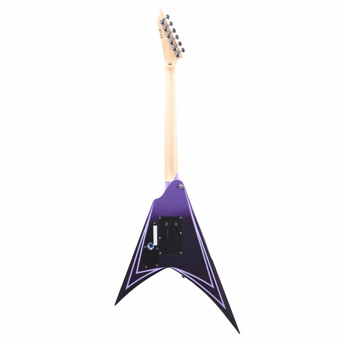 ESP LTD Alexi Hexed in Purple Fade Pinstripes