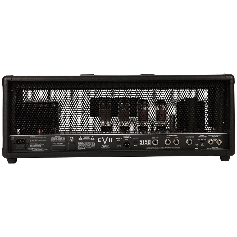 EVH 5150 Iconic Series EL34 80W Amp Head in Black
