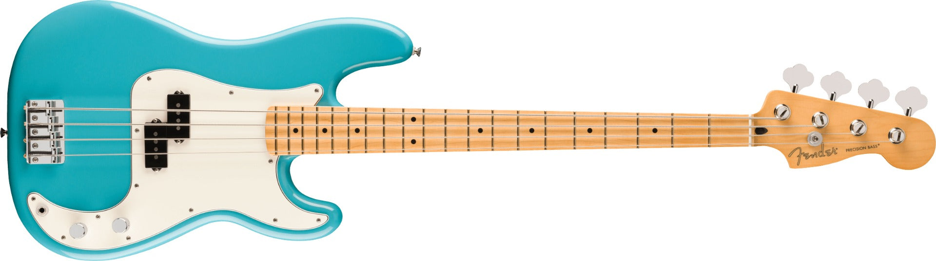 Fender Player II Precision Bass, Maple Fingerboard in Aquatone Blue