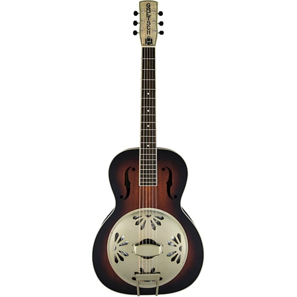 Gretsch G9240 Alligator™ Round Neck Resonator Guitar in 2 Color Sunburst