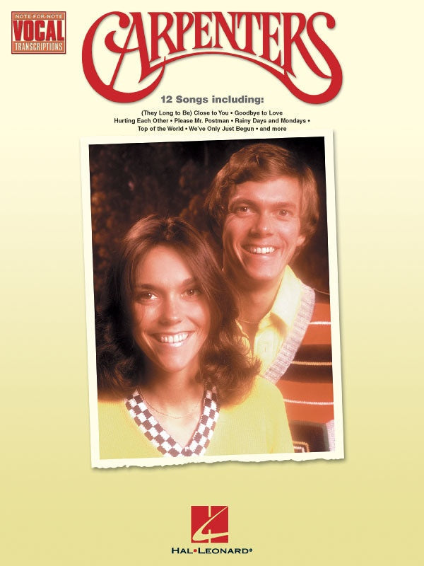 Carpenters Note For Note Vocal Transcriptions