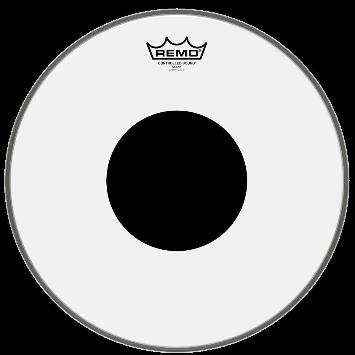 Remo Controlled Sound Clear 14" Black Dot Drum Head