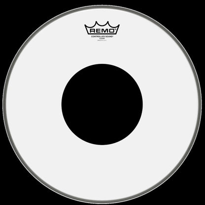 Remo Controlled Sound Clear 14" Black Dot Drum Head