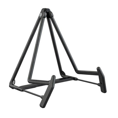 K&M 17580 Heli 2 Acoustic Guitar Stand in Black