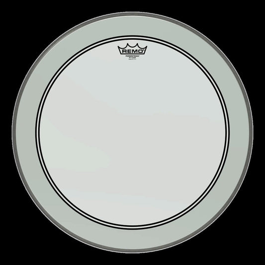 Remo Powerstroke 3 2.5" Impact Pad Clear 22" Bass Drumhead