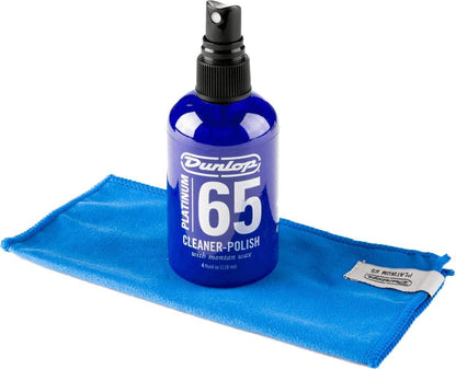 Jim Dunlop Platinum 65 Cleaner Polish & Cloth