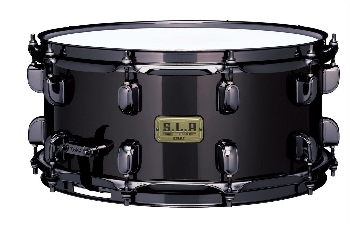 Tama SLP LBR1465 6.5" x 14" Black Brass Snare Drum