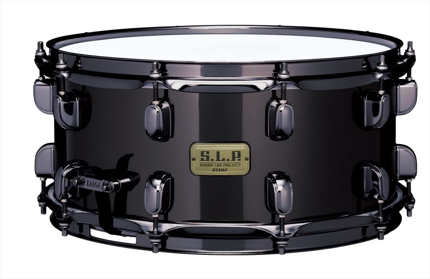Tama SLP LBR1465 6.5" x 14" Black Brass Snare Drum